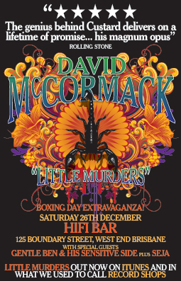 Dave McCormack Boxing Day Show
