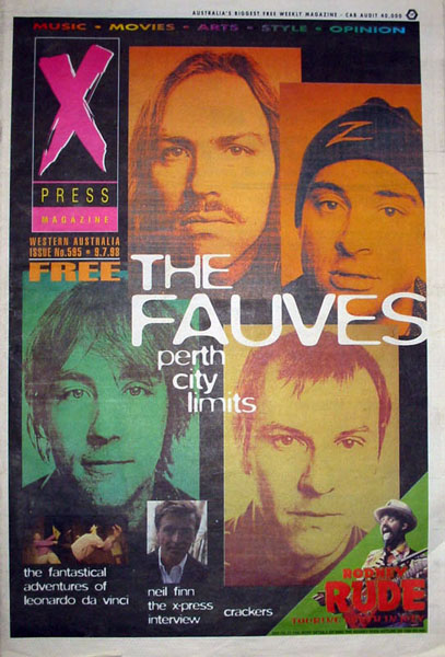 The Fauves X-Press cover Lazy Highways